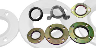 Soportes autocentrantes en chapa