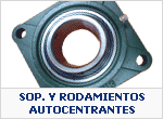 Soportes y rodamientos autocentrantes